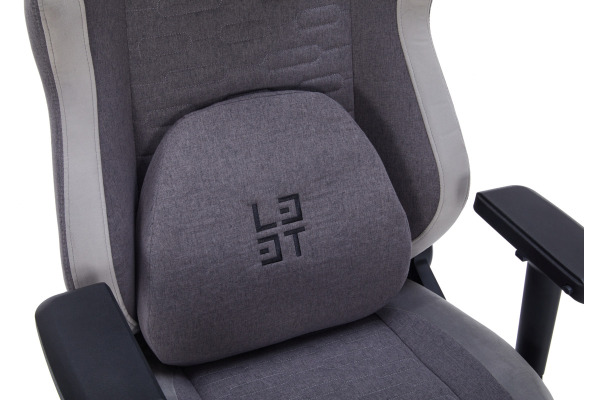 L33T Xsense Soft fabric 3062004 Gaming Chair Dark Grey – Bild 3