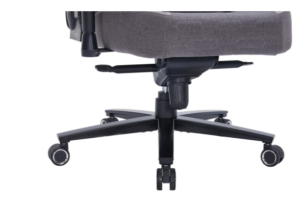 L33T Xsense Soft fabric 3062004 Gaming Chair Dark Grey – Bild 4