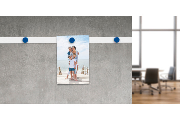 MAUL Ferroleiste standard 100cm 6207002 weiss – Bild 2