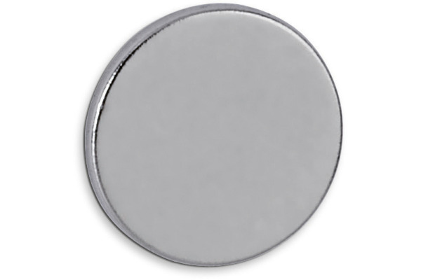 MAUL Neodym-Magnet 10x1mm 6166196 0,5kg Haftkraft, 10 St./Set