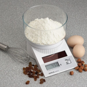 MAUL Briefwaage MAULtronic S 2000g 15120 02 0,5g-100g/1g-100-2000g weiss