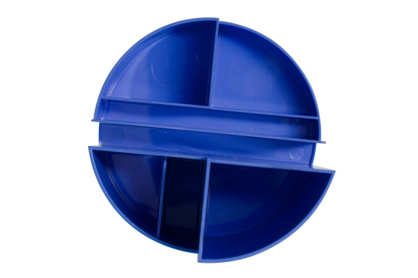 MAUL Rundbox 4117637 blau 6 Fächer – Bild 4