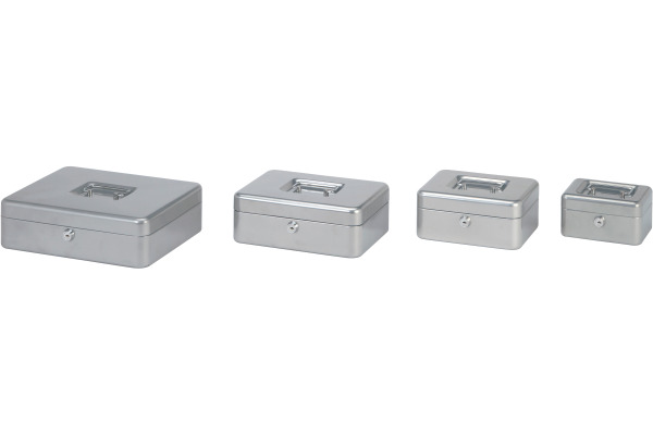 MAUL Geldkassette 1 15,2x12,5x8,1cm 5610195 silber – Bild 3
