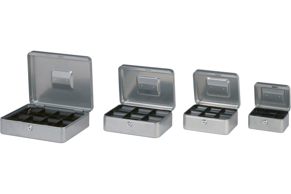 MAUL Geldkassette 1 15,2x12,5x8,1cm 5610195 silber – Bild 4