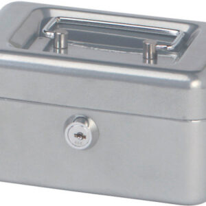 MAUL Geldkassette 1 15,2x12,5x8,1cm 5610195 silber