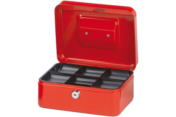 MAUL Geldkassette 2 20x17x9cm 5610225 rot – Bild 2