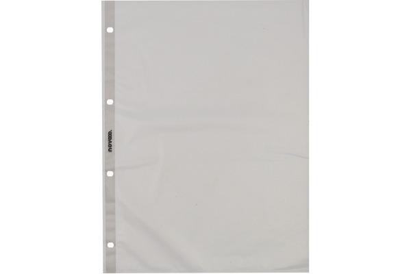 NOVOOO Zeigetasche PP 60my A4 070-5449 transparent, genarbt 10 Stk.
