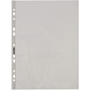 NOVOOO Zeigetasche PP 60my A4 070-5449 transparent, genarbt 25 Stk.