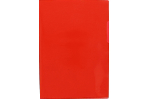 NOVOOO Pro Sichtmappen 120 my A4 400208237 rot, genarbt 100 Stück