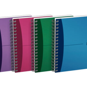 OXFORD Office-Spiralbuch A6 100100899 kariert, 5mm, ass.