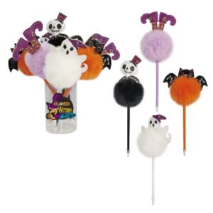ROOST Kugelschreiber POM POM WBP-001 Halloween, assortiert