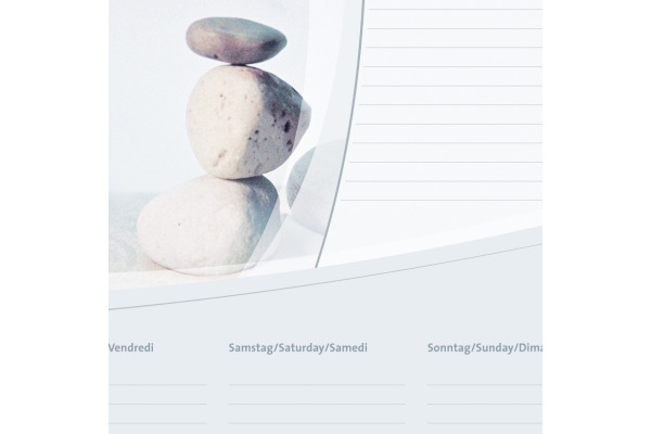 SIGEL Schreibunterlage Kalendarium H6370 D/E/F 59,5x41cm – Bild 3