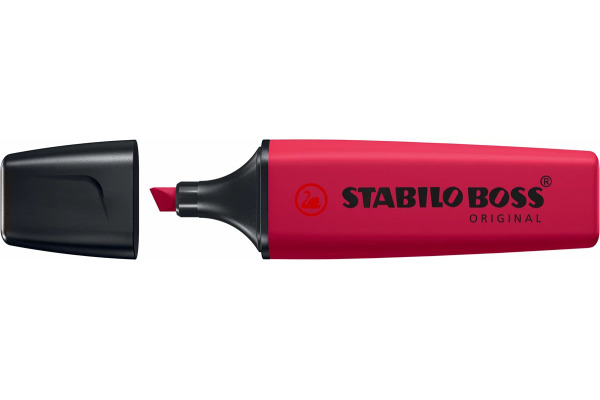 STABILO Boss Leuchtmarker Original 70/250 burgunderrot 2-5mm – Bild 2