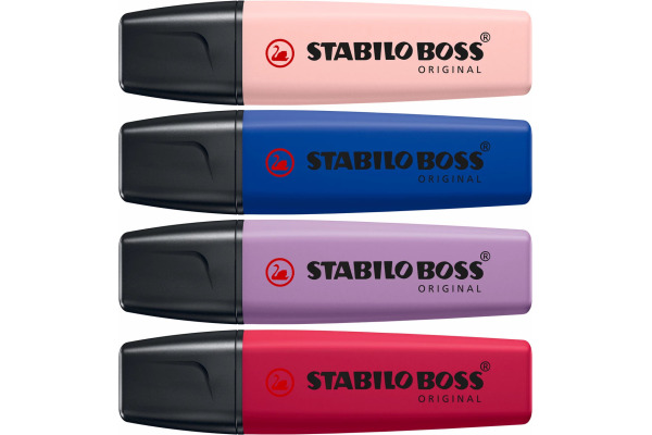 STABILO Boss Leuchtmarker Original 70/4-1-1 assortiert, Wildflowers 4 Stk. – Bild 2
