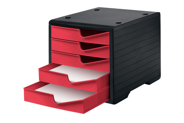 STYRO Styroswingbox 275-8430 sz/cranberry 5 Schubladen – Bild 3