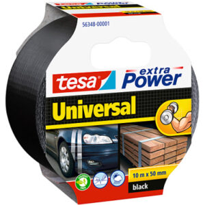 TESA Extra Power Universal 10mx48mm 563480000 Gewebeband. schwarz