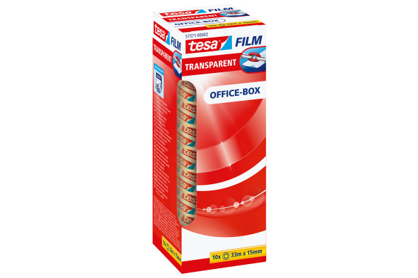 TESA Klebeband transp.Box 33mx15mm 573710000 10 Stk. – Bild 2