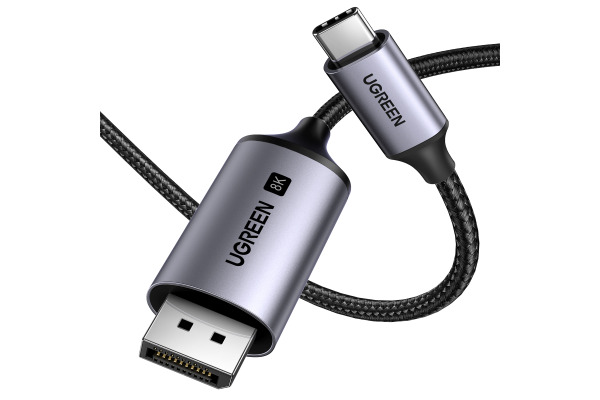 UGREEN USB-C to DisplayPort 8K 25158 Cable, 2m – Bild 2