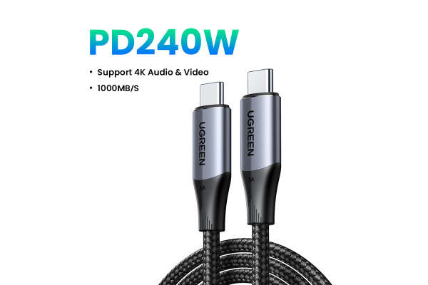 UGREEN Cable USB 3.2 Gen2 80150 Black, 1m – Bild 3