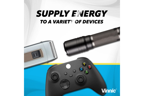 VINNIC USB Rech. Batt. C Type-C VPRB-UCC- 3000mAh,Case,2pcs. – Bild 4