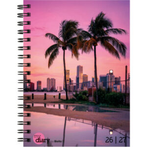 BIELLA Schüleragenda Miami 26/27 17870027U 1W/2S 12x16.5cm