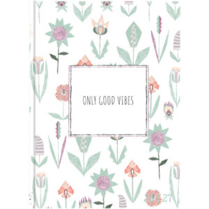 BIELLA Schüleragenda Flower 26/27 44900027U 1T/1S 12x16.5cm