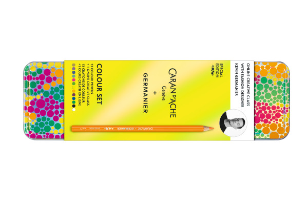 CARAN D'A Farbstifte GERMANIER 3000.016 Kreativset 13 Stück – Bild 3