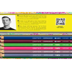 CARAN D'A Farbstifte GERMANIER 3000.016 Kreativset 13 Stück