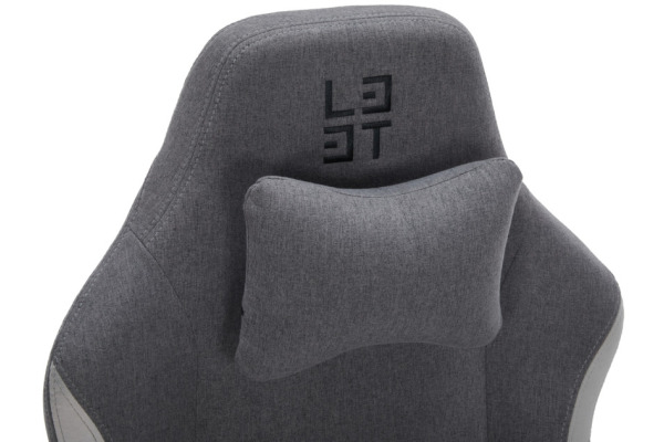 L33T Neolite Soft fabric 3062005 Gaming Chair Dark Grey – Bild 4