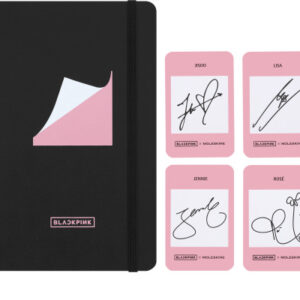 MOLESKINE Notizbuch Blackpink L/A5 711513164 liniert, schwarz