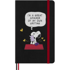 MOLESKINE Notizbuch Peanuts Snoopy L/A5 999277116 liniert, schwarz