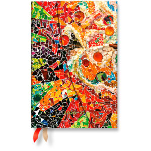 PAPERBLAN Agenda Gaudis Sonne Mini 26/27 DD1724-1 1W/2S 18M DE HOR HC 9.5x14cm