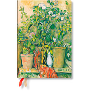 PAPERBLAN Agenda Cezanne Midi 26/27 DD1726-5 1W/2S 18M DE HOR HC 13x18cm