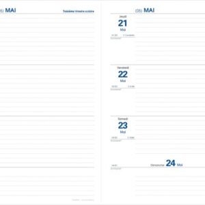 QUO-VADIS Texthebdo Ersatz 26/27 296176Q 1W/2S 13M FR 16x24cm