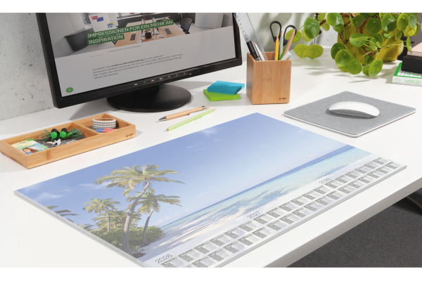 SIGEL Schreibunterlage Beach 2026-28 H6470 D/E/F/NL 30 Blatt 59.5x41cm – Bild 2