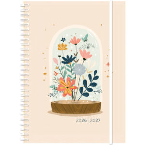 SIMPLEX Schüleragenda Touch 26/27 500430.27 1W/2S 17M Showcase 12x16.5cm