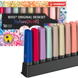 STABILO Boss Leuchtmarker Original 7010-3-5 assortiert,Wildflowers 10 Stk.