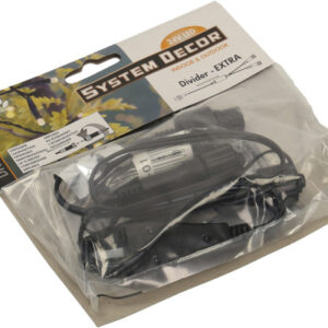 STARTRADI System Decor Splitter 0.5m 495-98 Extra, schwarz