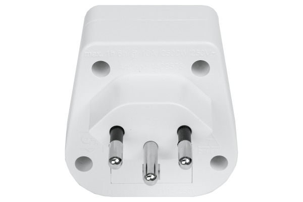 STEFFEN Reiseadapter CH-UK 1409575 weiss – Bild 2