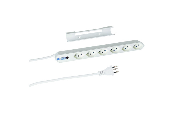 STEFFEN Steckdosenleiste IQ 1.5m 200162216 weiss