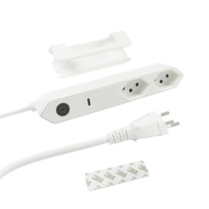 STEFFEN Steckdosenleiste IQ 1.5m 50 00005 weiss