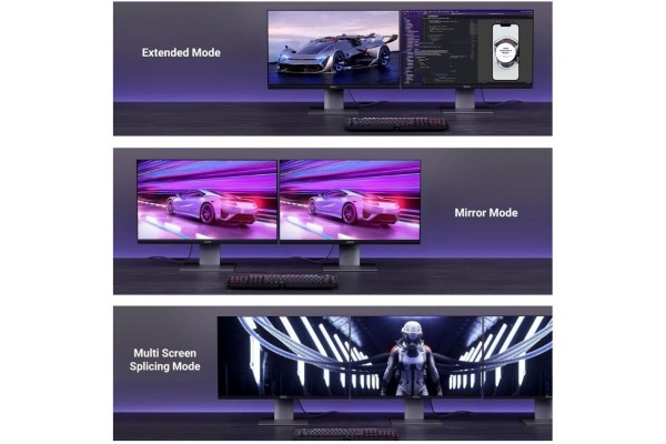 UGREEN Cable DisplayPort 2.1 16K 15384 2m, Black,BB – Bild 3