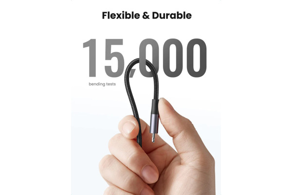 UGREEN Cable USB-C-Lightning PD 60759 1m,Fast Charging,3A Max,Bl. – Bild 4