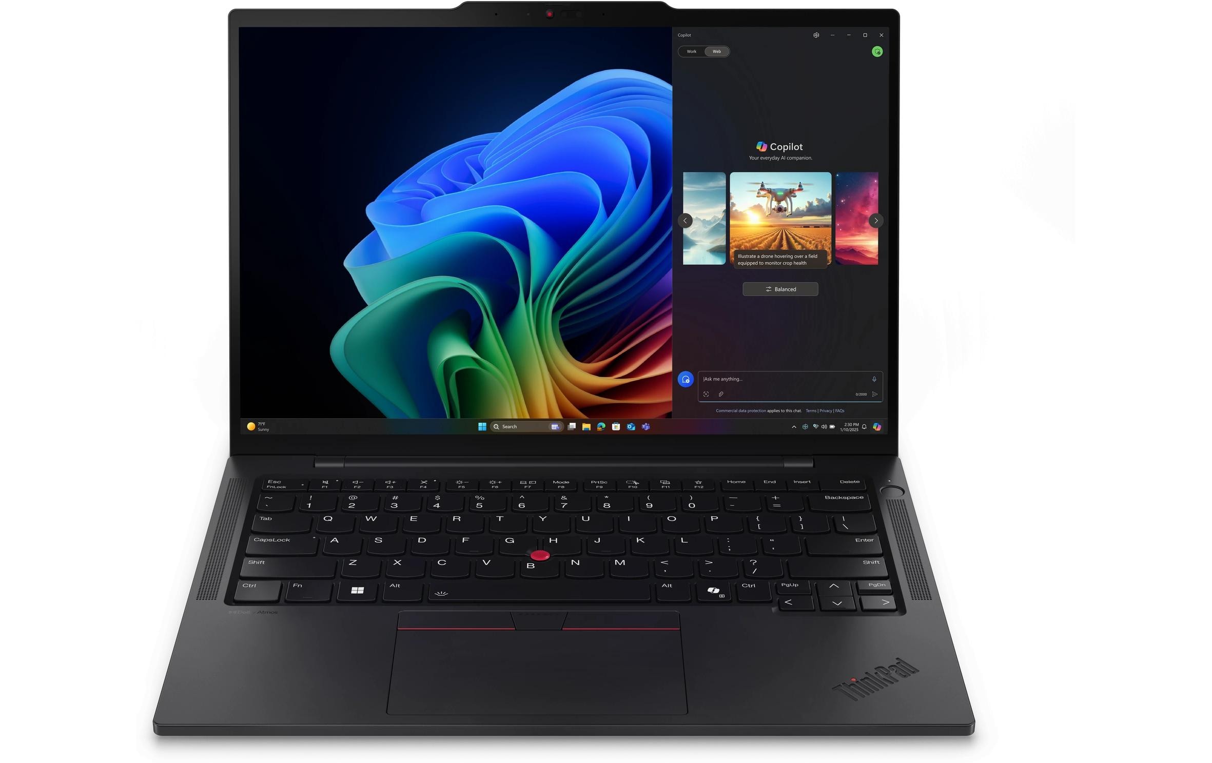 Lenovo Notebook ThinkPad T14s Gen 6 (Intel) Copilot+ PC (14" WUXGA, 32GB, 1TB SSD, Ready)