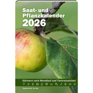 APPENZELL Saat- und Pflanzkalender  2026 858829092 DE                 13.5x19.5cm