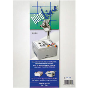 BÜROLINE Projektionsfolie OHP A4 550100 für Kopierer s/w 100 Blatt