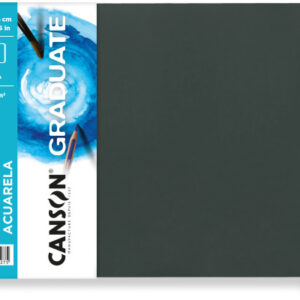 CANSON    Aquarellbuch Graduate  A5 quer 31200L028 blanko, 250g          28 Blatt