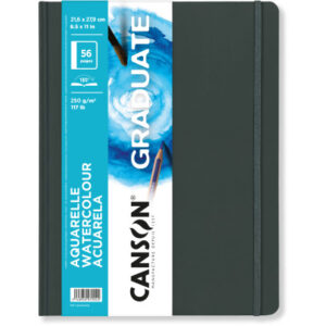 CANSON    Aquarellbuch Graduate       A4 31200L029 blanko, 250g          28 Blatt