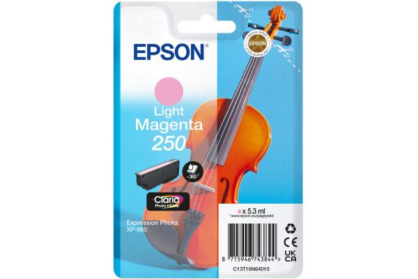 EPSON Tintenpatrone 250 l. magenta T16N64010 XP 980 360 Seiten