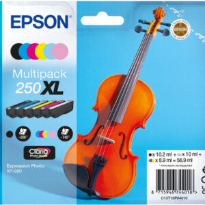 EPSON Multipack Tinte XL 250 6-color T16P84010 XP 980 6x740 Seiten